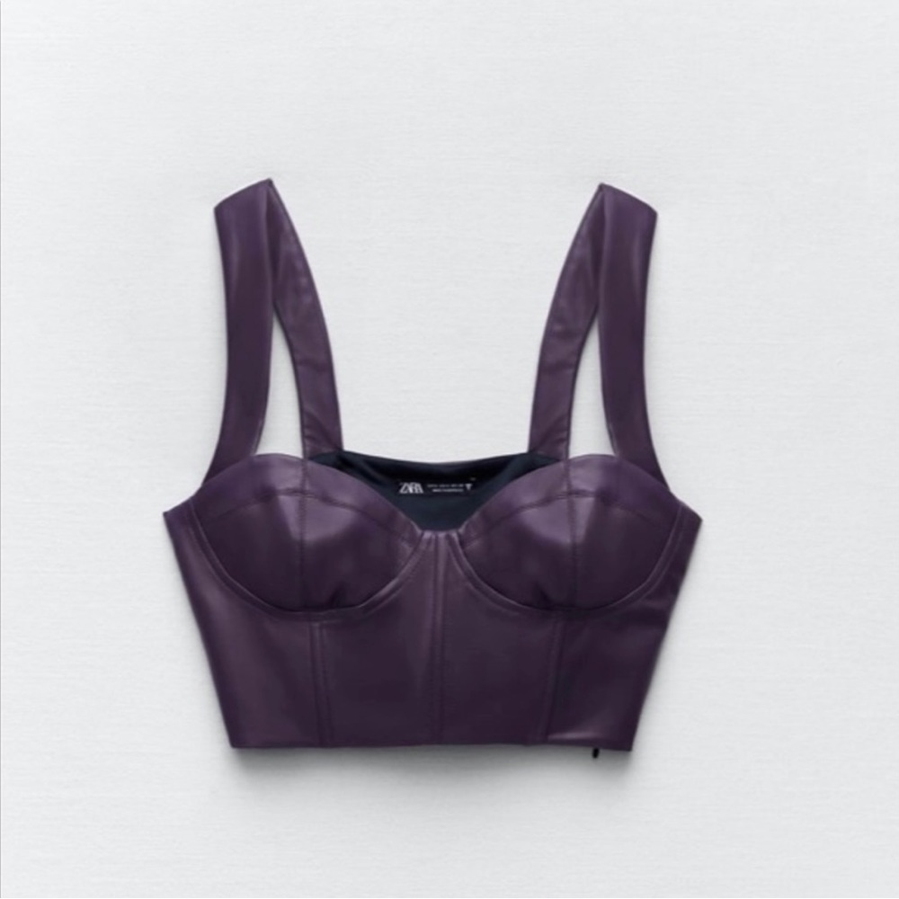 Purple Zara top
